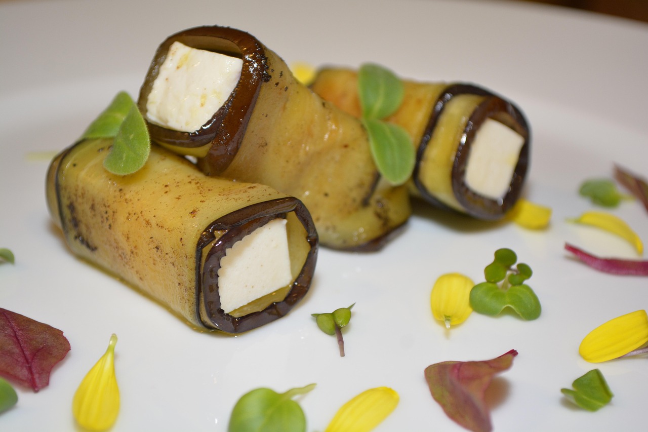 Przepis na bakłażan z serem feta