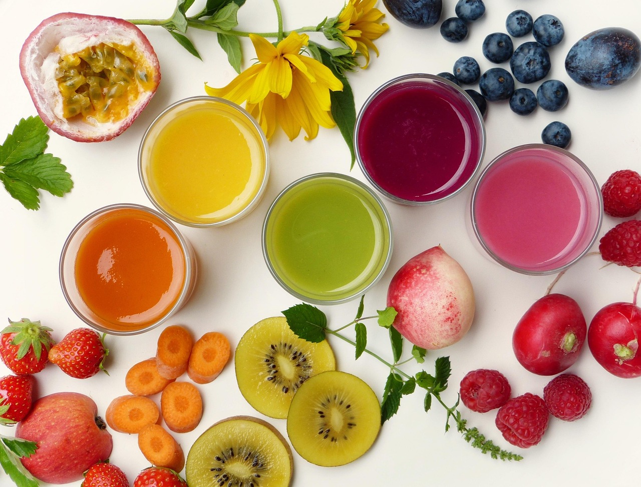 Read more about the article Żółte smoothie – słoneczne koktajle z owoców i warzyw